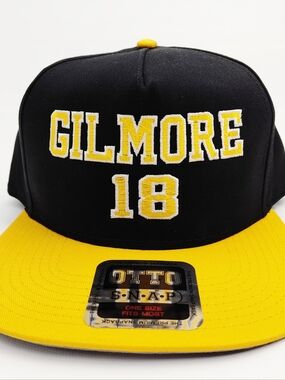 Happy Gilmore 18 Golf Flat Bill Hat  Cap Hat Snapback Embroidered